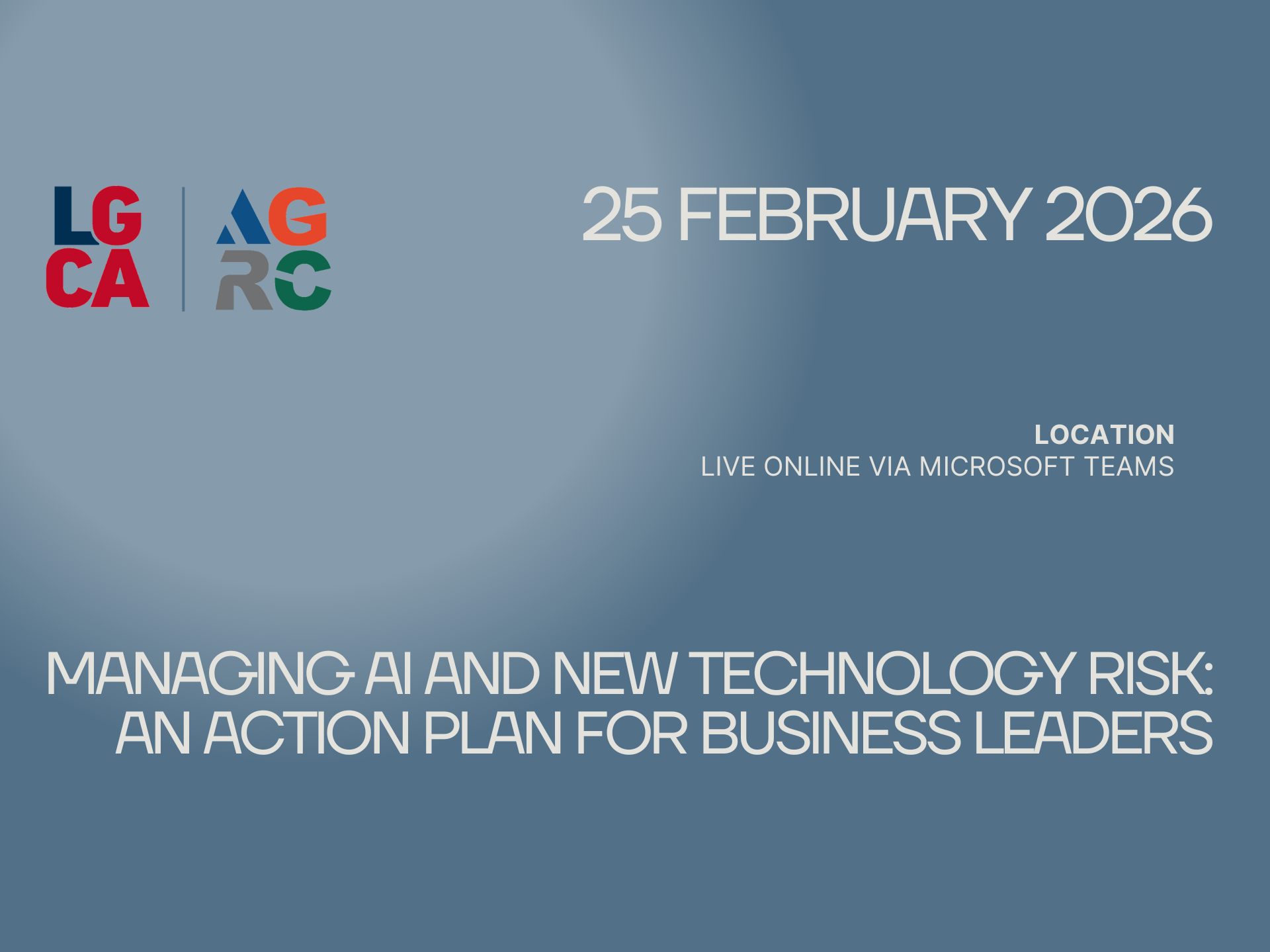 Managing AI and New Technology Risk: An Action Plan for Business ...
