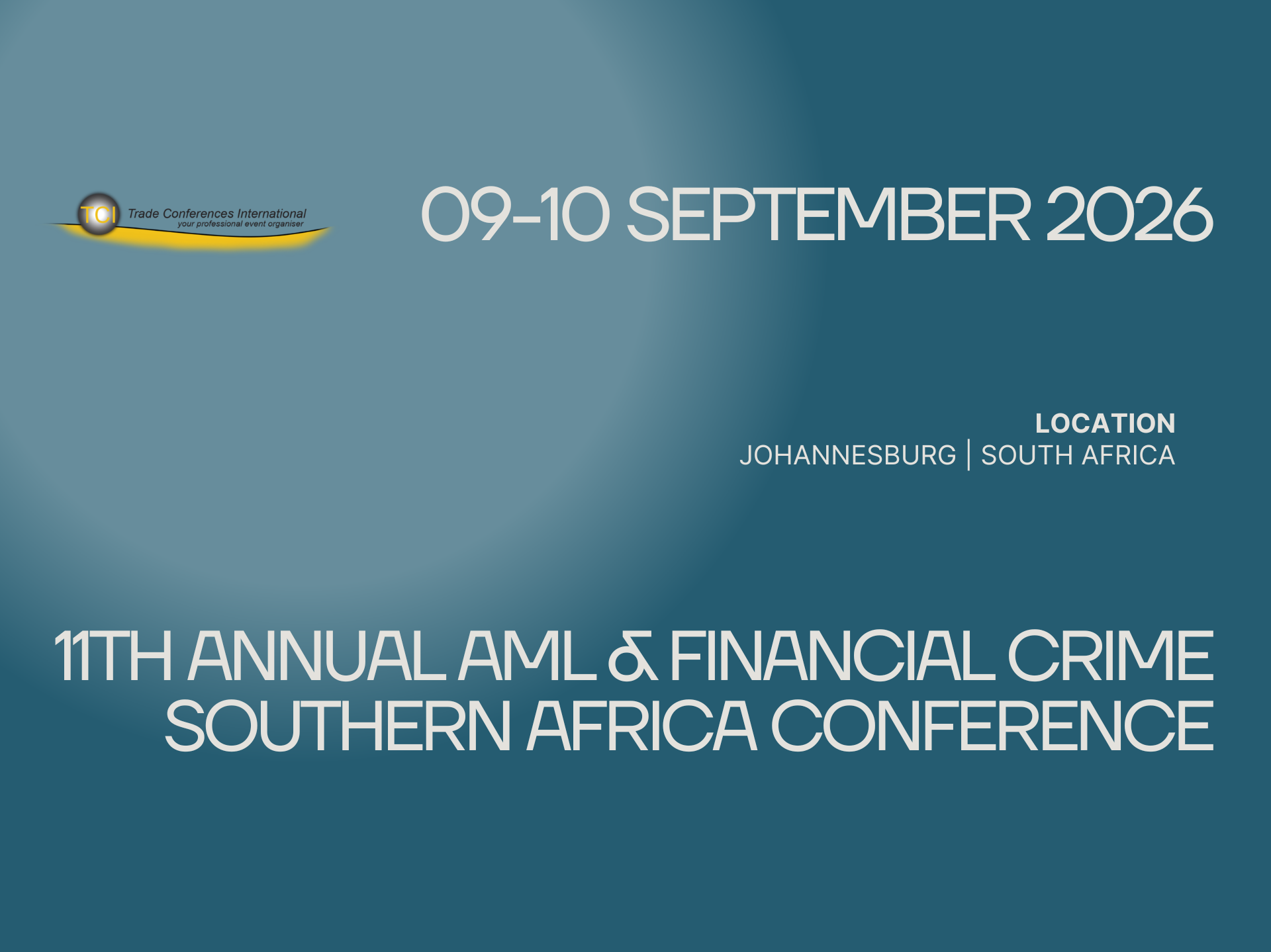 AML & Financial Crime Southern Africa Conference logo